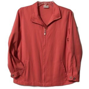 Koret Francisca Petites Jacket for Women Size Medium Petite Coral Pink